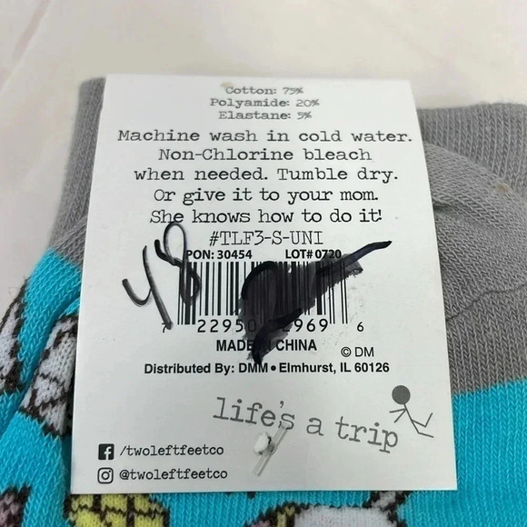 NEW Two Left Feet Small Feet Sparkle All Day Unicorn socks - Picture 5 of 5